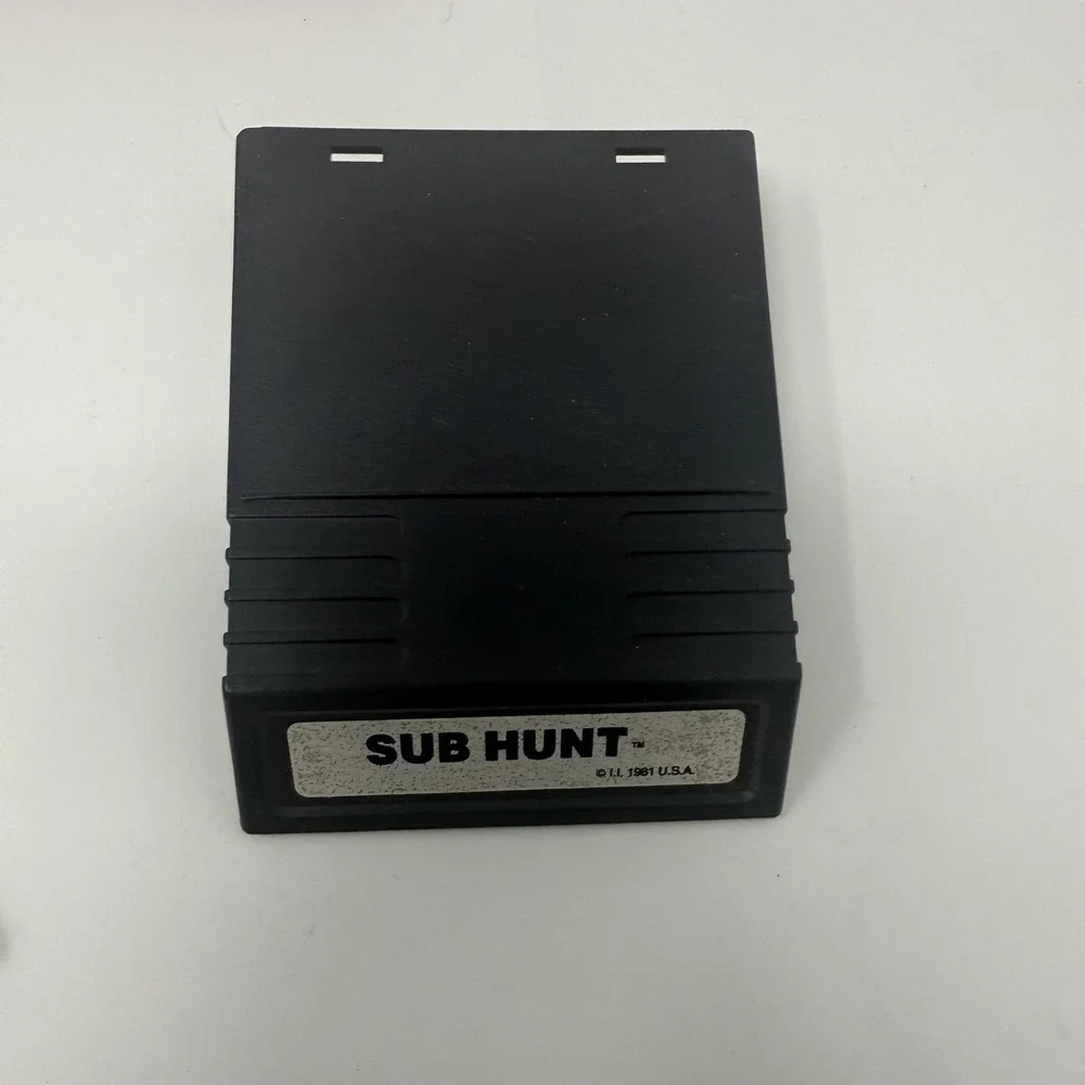Vintage Sub Hunt Intellivision Video Game 1981 Box Manual Complete CIB‎ Classic